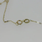 9K Yellow Gold Enlongated Cable Chain18 Inch Spring clasp - Syzjewelry
